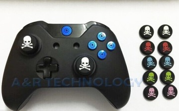 2 силиконовых чехла с черепом для XBOX PS3 PS4 PAD