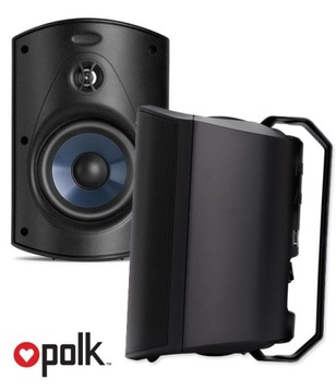 POLK AUDIO ATRIUM 4 ПАРЫ ИЗ 2 НАРУЖНЫХ КОЛОНОК, ЧЕРНЫЕ