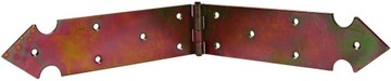 Zawias budowlany ozdobny ocynk 50x400mm PL