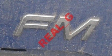 Oryginalny emblemat, napis, znaczek VOLVO FM