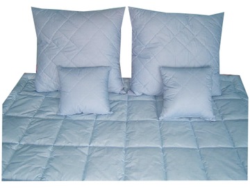 KOŁDRA SILIKON 240x220 + 2Pod Pik 50x70+ 2Jaś Pik