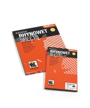 Наждачная бумага на водной основе P1500 Indasa Rhynowet Sheets RedLine