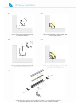 фото ориг. №3, Profile to led backlight angular phosphors 1 m white