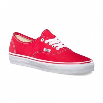 Туфли VANS U Authentic красные VEE3RED R.38.5