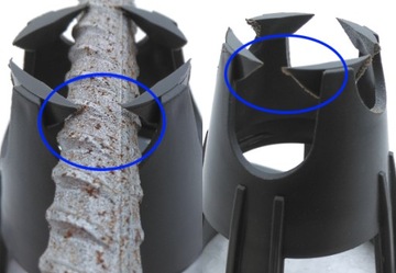 PODKŁADKI DYSTANSE ZBROJENIE PIASEK 50/60 50 szt