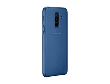 Оригинальный ЧЕХОЛ-КОШЕЛЬК для Galaxy A6+, синий