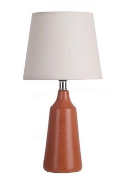 Lampa lampka CERAMICZNA nocna stołowa abażur 3067