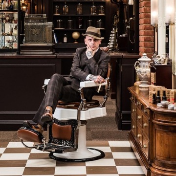 Воск для усов Captain Fawcett Barberism