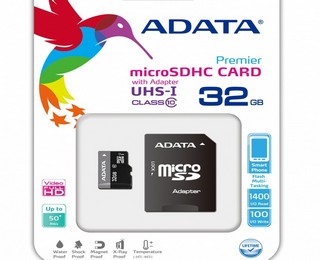 Karta Micro SecureDigital microSD 32GB ADATA +Adap