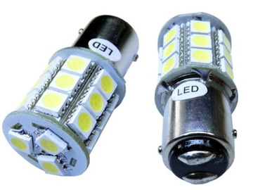 P21/5W LED Bay15d 24 SMD Premium 12V Stop Pozycja