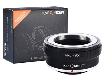 ADAPTER M42 na FX Fuji X-Pro1 X-T2 Jakość K&F