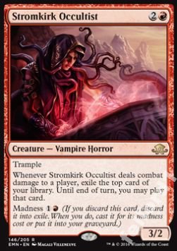 Stromkirk Occultist - czerwony Vampir @@@@