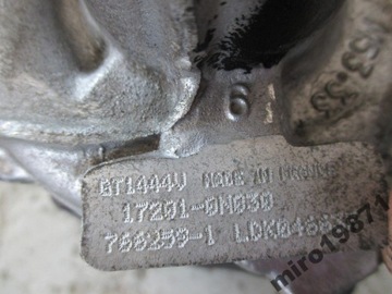 5067 TURBO TOYOTA YARIS 1.4 D4D 17201-0N030