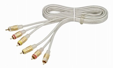 Kabel 3x RCA - 3x RCA Cinch Gold HQ 3m. THOMSON