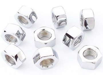 NAKRĘTKI CALOWE 1/4 UNF CHROMOWANE HARLEY-DAVIDSON