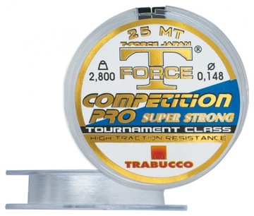 Trabucco T-Force Competition Pro żyłka 25m 0,10mm