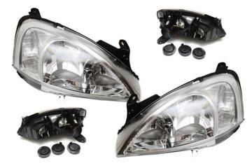 Opel Corsa C 00-02, Reflektor lampa nowa L+P KPL