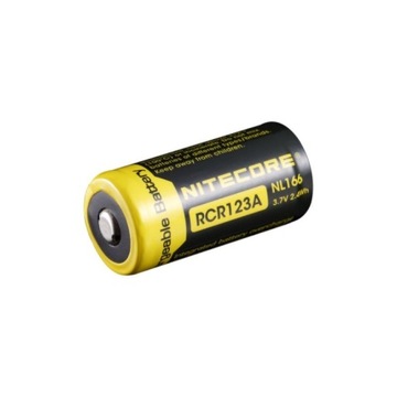 Akumulator Li Nitecore NL166 16340 650mAh RCR123A