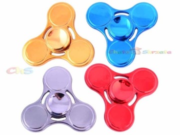 CHS HAND SPINNER METAL FIDGET TRIPLE GYRO PL