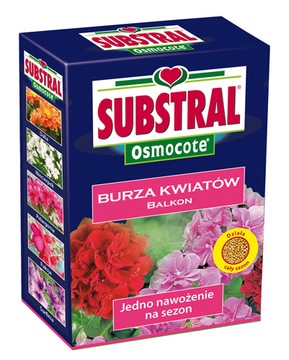 SUBSTRAL OSMOCOTE Многокомпонентное удобрение FLOWER STORM BALCONY т 0,3 кг