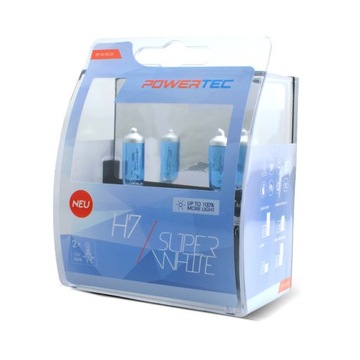 2 лампы PowerTec Super White H7 12 В 55 Вт