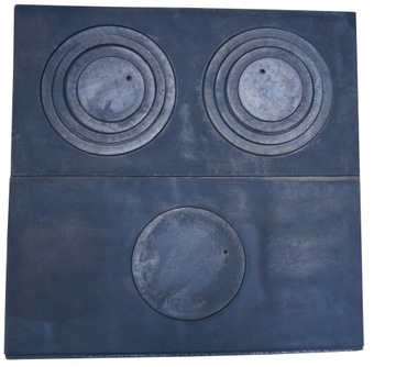 Płyta żeliwna 1-otworowa 60x30 kuchenna grill piec