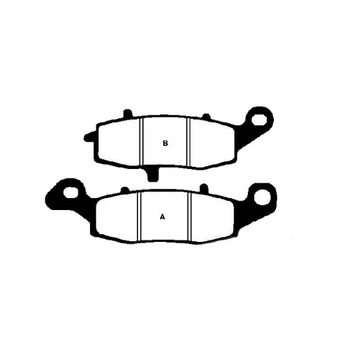 Klocki hamulcowe EBC FA231 229 KAWASAKI SUZUKI przód p+l