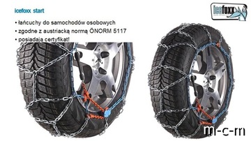 ICEFOXX 70 ЦЕПИ СНЯТИЯ 195/65r14 O-NORM 5117