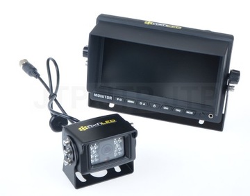 KAMERA COFANIA 700 TVL 15m MONITOR LCD 7'' 12 24V