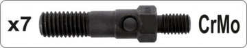 YATO NITOWNICA RĘCZNA NITONAKRĘTEK ZESTAW 360mm M3-M12 7 ELEMENTÓW YT-36128