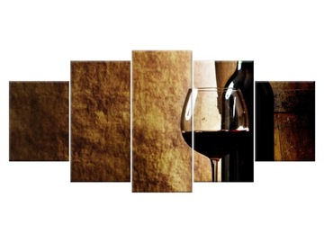 Obraz wino Wytrawne wino 150x70 drewniana beczka