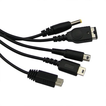 5 в 1 зарядное устройство USB кабель для Nintendo и PSP