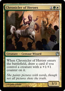 MTG 4x Chronicler of Heroes (Uncommon)