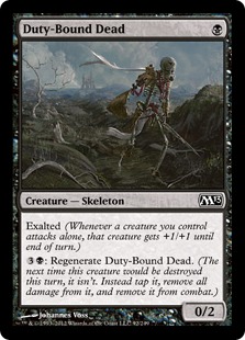 MTG 2x Duty-Bound Dead