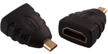 Adapter HDMI przejściówka na miniHDMI HDCP HDMI złącze przyłącze HDMI mini