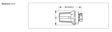 ТЕРМОСТАТИЧЕСКАЯ ГОЛОВКА DANFOSS RAW-K 5135 M30X1,5