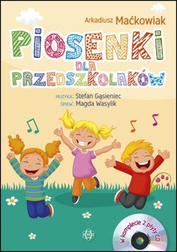 PIOSENKI DLA PRZEDSZKOLAKÓW książka+2 CD harmonia