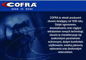 ЗАЩИТНАЯ РАБОЧАЯ ОБУВЬ S3 COFRA RENO размер 43