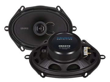 Głośniki samochodowe dwudrożne Crunch DSX572 5x7 cala do aut Ford Mazda