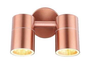 Lampa Elewacyjna Kinkiet Ruchomy IP44 Cooper Miedź
