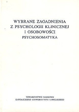 Wybrane zagadnienia z psychologii klinicznej t.V