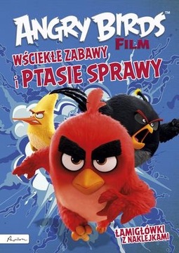 ANGRY BIRDS FILM. WŚCIEKŁE ZABAWY / NAKLEJKI