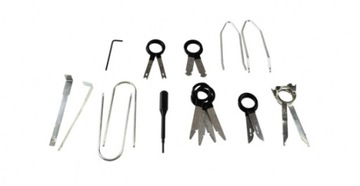 КОМПЛЕКТ ДЛЯ СНЯТИЯ ПИН-НАВИГАЦИОННОГО РАДИО BMW, VW, SKODA, MERCEDES, AUDI