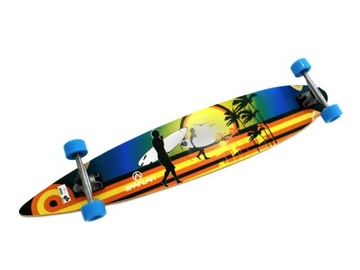 Deskorolka LONGBOARD deska drewno KLONOWE do 100KG