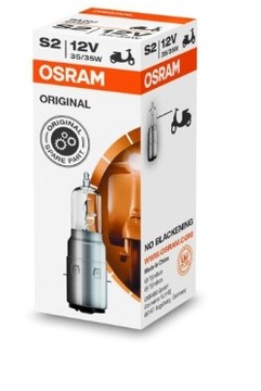 Żarówka OSRAM S2 Ba20d 35/35W BA20D MOTOCYKL