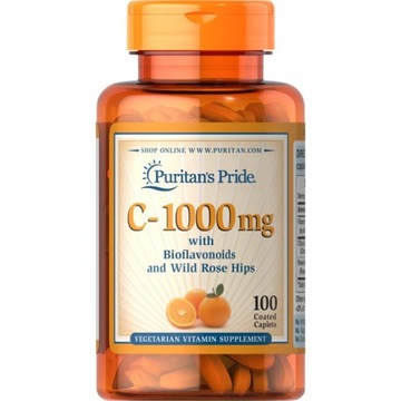 WITAMINA C 1000 kwas l-askorbinowy PURITAN'S PRIDE