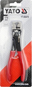 SZCZYPCE DO OPASEK ZACISKOWYCH TYPU CLIC I CLIC R