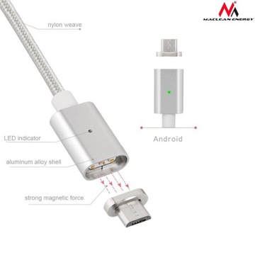 МАГНИТНЫЙ КАБЕЛЬ MICRO USB SAMSUNG SONY LG XIAOMI