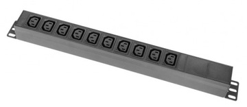 ADAM HALL 19 PARTS 87471 IEC POWER STRIP 1U