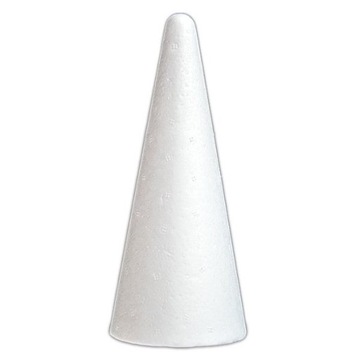 STOŻEK STOŻKI styropianowe 40 cm CHOINKA